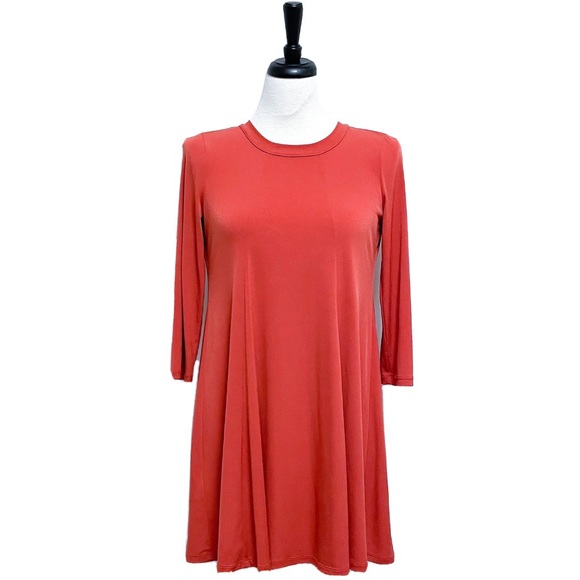 BCBGeneration Tandori Spice 3/4 Sleeve Open Back - Picture 1 of 9